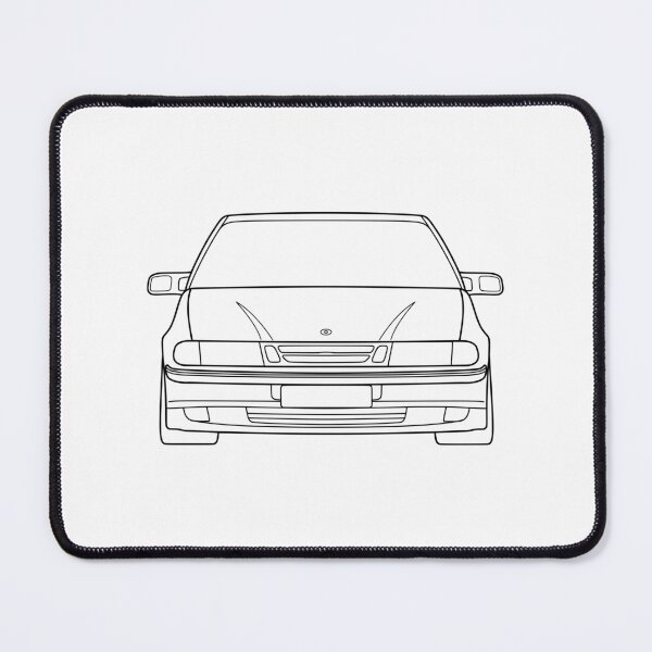 Item preview, Saab 9000 turbo Black lines designed and sold by EdimDesign.