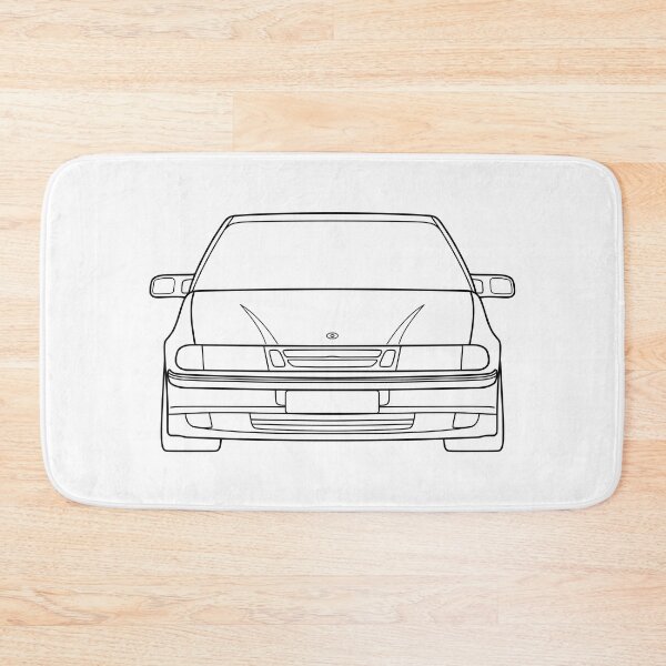 Item preview, Saab 9000 turbo Black lines designed and sold by EdimDesign.