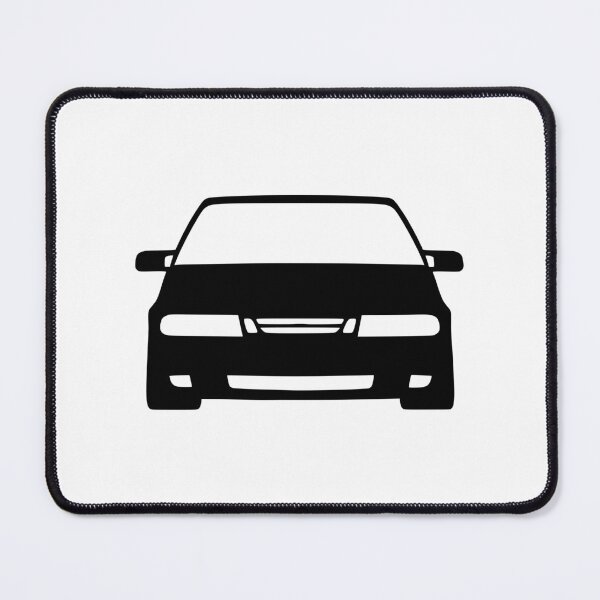 Item preview, Saab 9000 turbo Black sticker designed and sold by EdimDesign.
