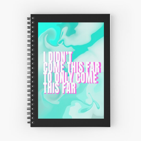 Item preview, I Didn't Come This Far To Only Come This Far Colorful Typography Print Text Style 1 designed and sold by lineartdesigns.