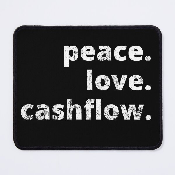 Item preview, Peace love and cashflow distressed 2 designed and sold by KingsManKind.