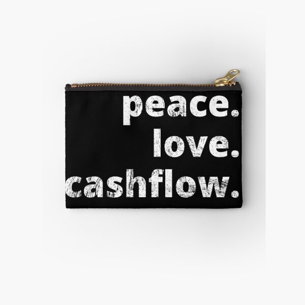 Item preview, Peace love and cashflow distressed 2 designed and sold by KingsManKind.