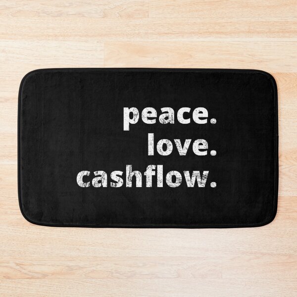 Item preview, Peace love and cashflow distressed 2 designed and sold by KingsManKind.