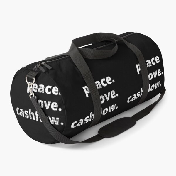 Item preview, Peace love and cashflow distressed 2 designed and sold by KingsManKind.