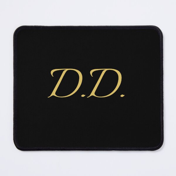 Item preview, DD Initials | Gold Lettering | Personalised Gifts designed and sold by Avo And Sriracha.