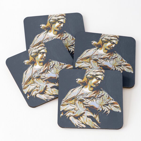 Item preview, Marble statue in color designed and sold by StudioCarper.