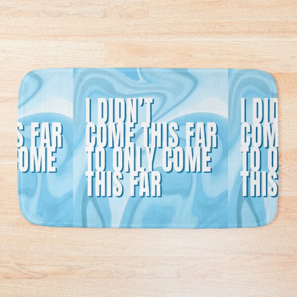 Item preview, I Didn't Come This Far To Only Come This Far Colorful Typography Print Text Style 3 designed and sold by lineartdesigns.
