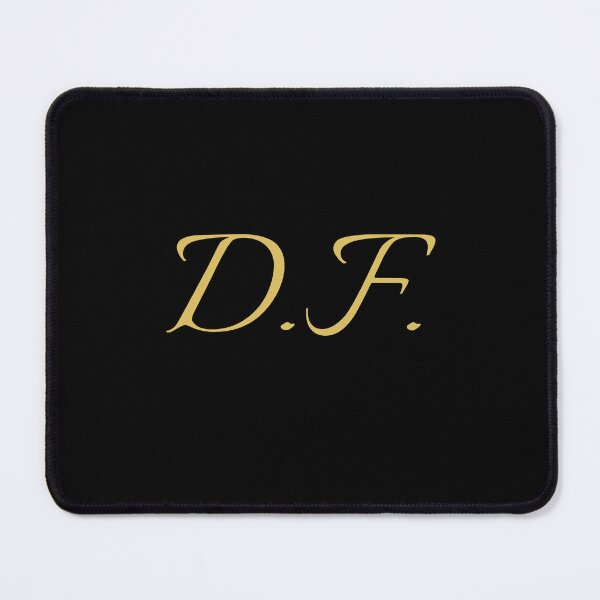 Item preview, DF Initials | Gold Lettering | Personalised Gifts designed and sold by Avo And Sriracha.