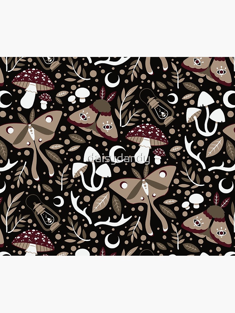 Thumbnail 5 of 5, Mouse Pad, The Woods (Dark) designed and sold by daisydandy.