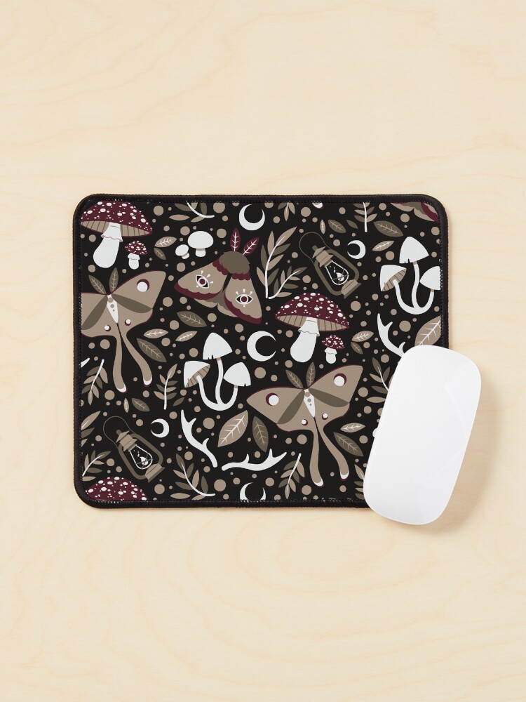 Thumbnail 1 of 5, Mouse Pad, The Woods (Dark) designed and sold by daisydandy.
