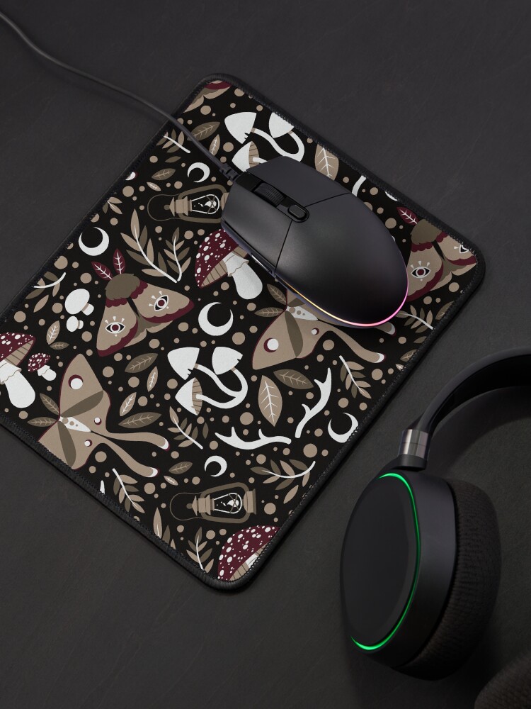 Thumbnail 4 of 5, Mouse Pad, The Woods (Dark) designed and sold by daisydandy.
