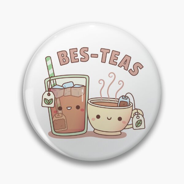 Item preview, Cute Iced and Hot Teas Bes Teas Besties designed and sold by rustydoodle.