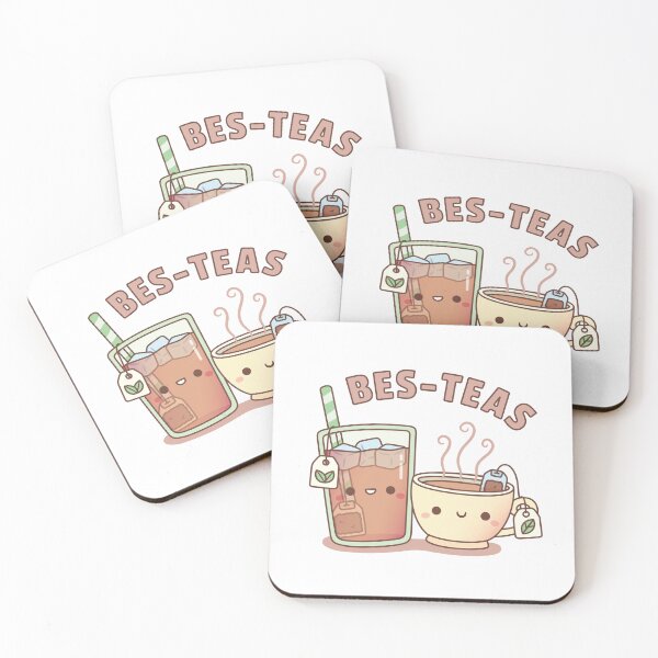 Item preview, Cute Iced and Hot Teas Bes Teas Besties designed and sold by rustydoodle.