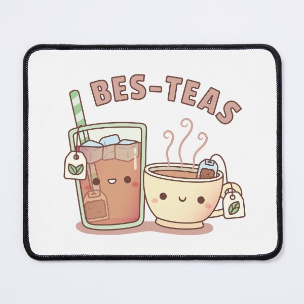 Item preview, Cute Iced and Hot Teas Bes Teas Besties designed and sold by rustydoodle.