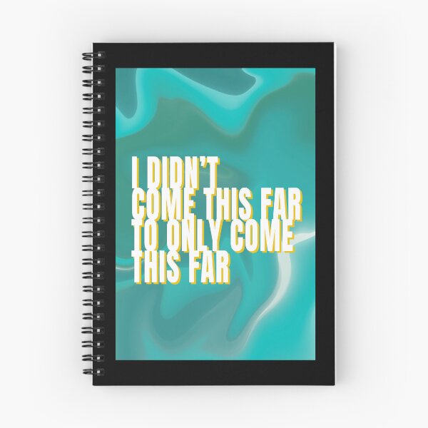 Item preview, I Didn't Come This Far To Only Come This Far Colorful Typography Print Text Style 4 designed and sold by lineartdesigns.