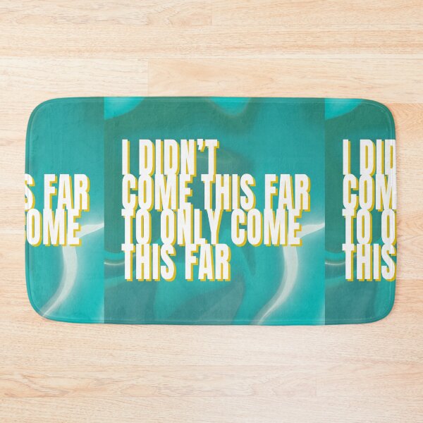 Item preview, I Didn't Come This Far To Only Come This Far Colorful Typography Print Text Style 4 designed and sold by lineartdesigns.