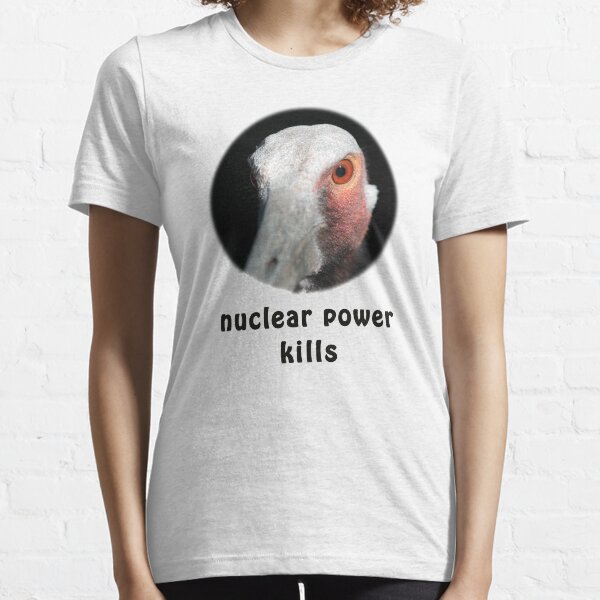 Sarus Crane gegen Atomkraft Essential T-Shirt