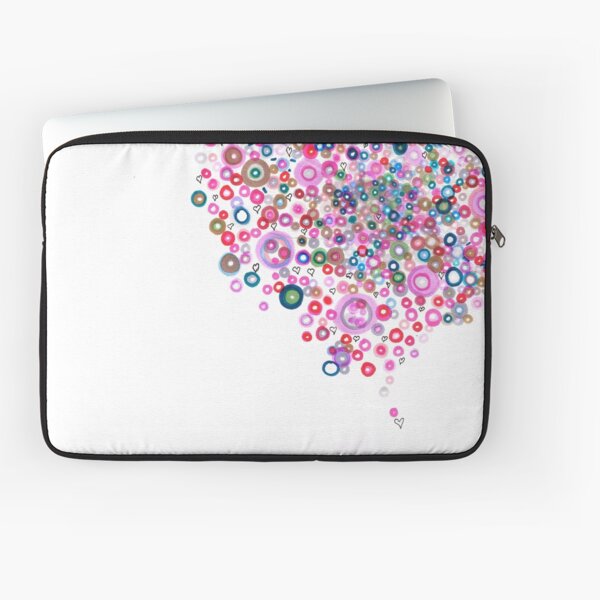 Abstract Pattern Valentine Laptop Sleeve
