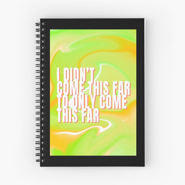 Item preview, I Didn't Come This Far To Only Come This Far Colorful Typography Print Text Style 5 designed and sold by lineartdesigns.