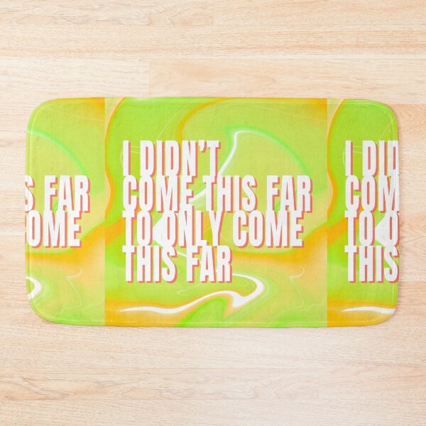 Item preview, I Didn't Come This Far To Only Come This Far Colorful Typography Print Text Style 5 designed and sold by lineartdesigns.