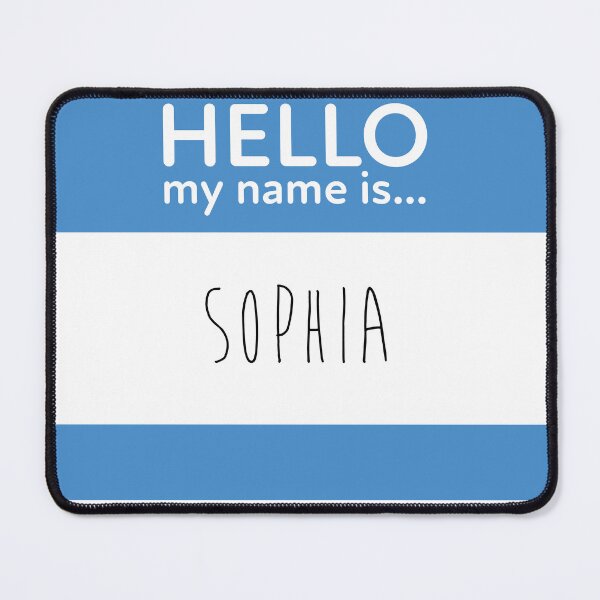 Item preview, Hello my name is... Sophia.  designed and sold by beanibooi.