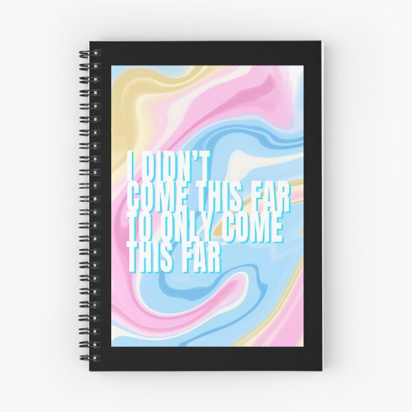 Item preview, I Didn't Come This Far To Only Come This Far Colorful Typography Print Text Style 7 designed and sold by lineartdesigns.