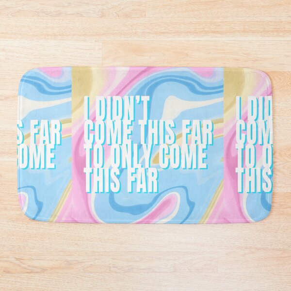 Item preview, I Didn't Come This Far To Only Come This Far Colorful Typography Print Text Style 7 designed and sold by lineartdesigns.