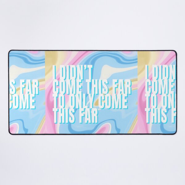 Item preview, I Didn't Come This Far To Only Come This Far Colorful Typography Print Text Style 7 designed and sold by lineartdesigns.