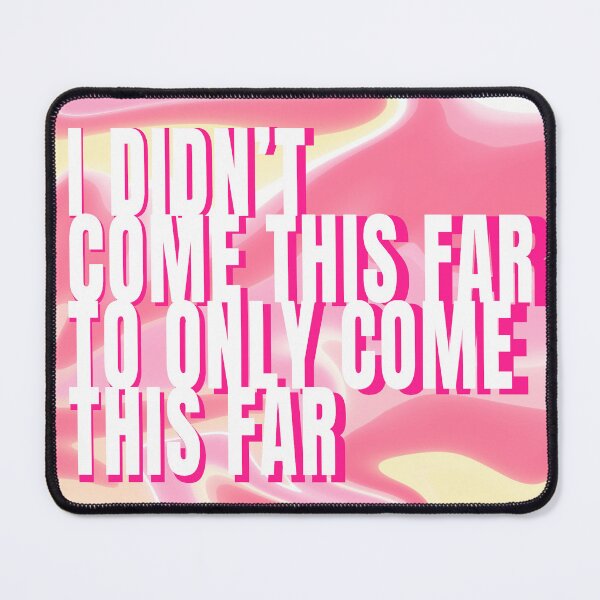 Item preview, I Didn't Come This Far To Only Come This Far Colorful Typography Print Text Style 8 designed and sold by lineartdesigns.
