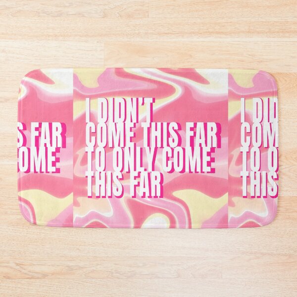 Item preview, I Didn't Come This Far To Only Come This Far Colorful Typography Print Text Style 8 designed and sold by lineartdesigns.