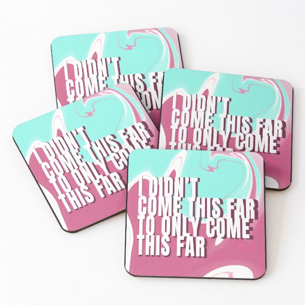 Item preview, I Didn't Come This Far To Only Come This Far Colorful Typography Print Text Style 9 designed and sold by lineartdesigns.