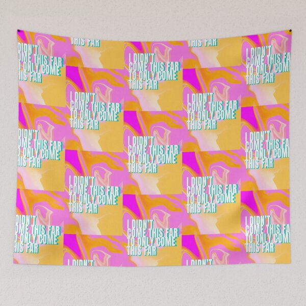 Item preview, I Didn't Come This Far To Only Come This Far Colorful Typography Print Text Style 10 designed and sold by lineartdesigns.