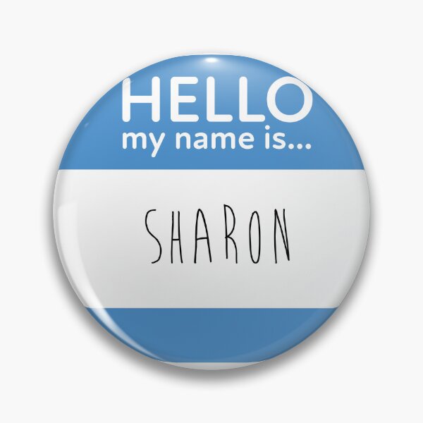 Item preview, Hello my name is... Sharon designed and sold by beanibooi.