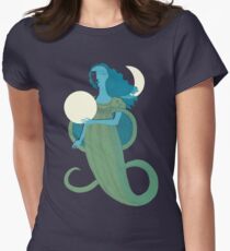 Moonlight Mermaid Women's Fitted T-Shirt