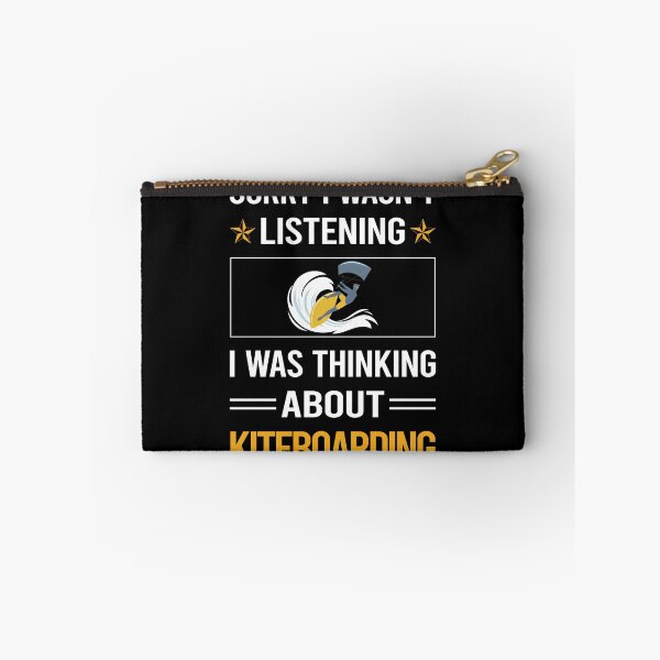 Item preview, Funny Listening Kiteboarding Kiteboard Kiteboarder designed and sold by jiggleterrified.