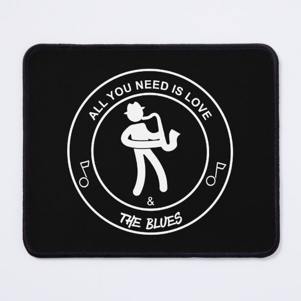 Item preview, All You Need Is Love and the Blues - Designed for Musicians and those who love the Blues designed and sold by Mindful-Designs.