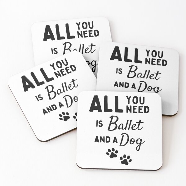 Item preview, All you need is ballet and a dog designed and sold by TheGreenGoat.