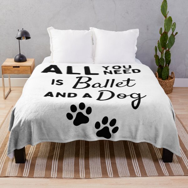 Item preview, All you need is ballet and a dog designed and sold by TheGreenGoat.