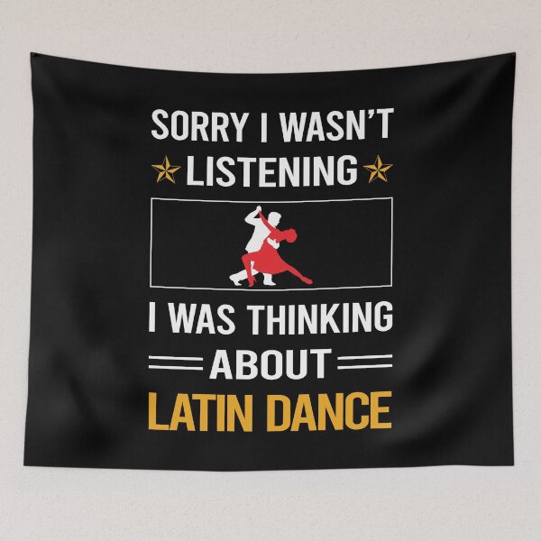 Item preview, Funny Listening Latin Dance designed and sold by jiggleterrified.