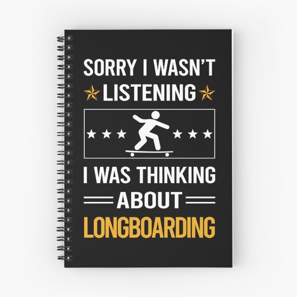 Item preview, Funny Listening Longboarding Longboard Longboarder designed and sold by jiggleterrified.