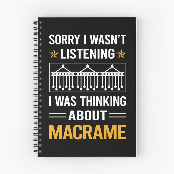 Item preview, Funny Listening Macrame designed and sold by jiggleterrified.
