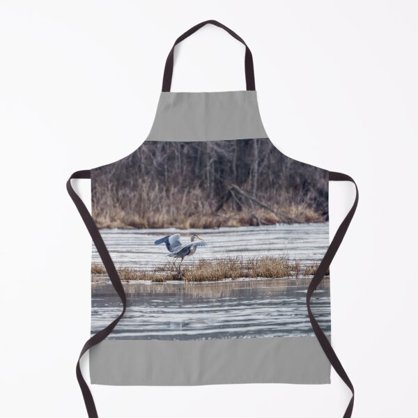 Item preview, Great Blue Heron Wing Stretch designed and sold by mljdwhite.
