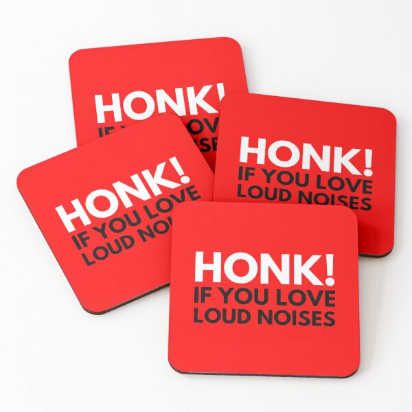 Item preview, Honk If You Love Loud Noises designed and sold by DAFIN.
