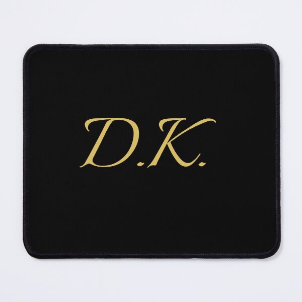 Item preview, DK Initials | Gold Lettering | Personalised Gifts designed and sold by Avo And Sriracha.