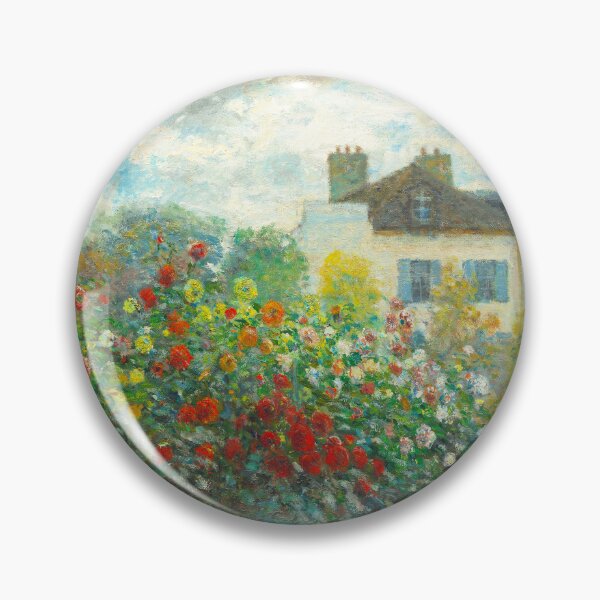 Item preview, CLAUDE MONET HD - The Artist's Garden (1873) designed and sold by Go Logo Designs.