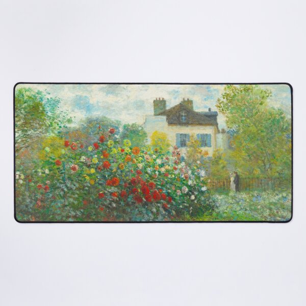 Item preview, CLAUDE MONET HD - The Artist's Garden (1873) designed and sold by Go Logo Designs.