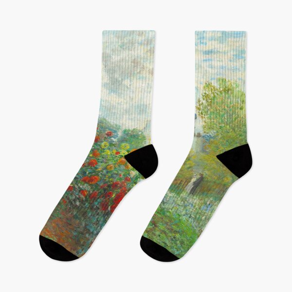 Item preview, CLAUDE MONET HD - The Artist's Garden (1873) designed and sold by Go Logo Designs.