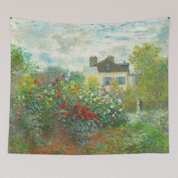 Item preview, CLAUDE MONET HD - The Artist's Garden (1873) designed and sold by Go Logo Designs.