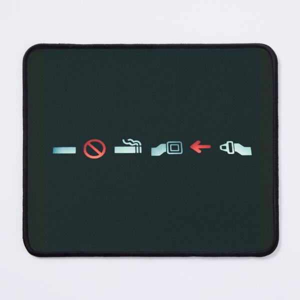 Item preview, Fasten Seatbelt, No Smoking Airplane Sign designed and sold by TaterFlakes.
