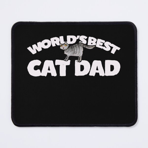 Item preview, World's Best Cat Dad designed and sold by FrictionMaxxing.